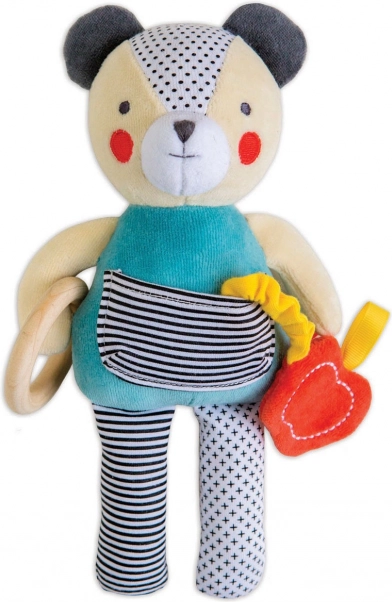 Petit Collage maci organikus pamut rágókával