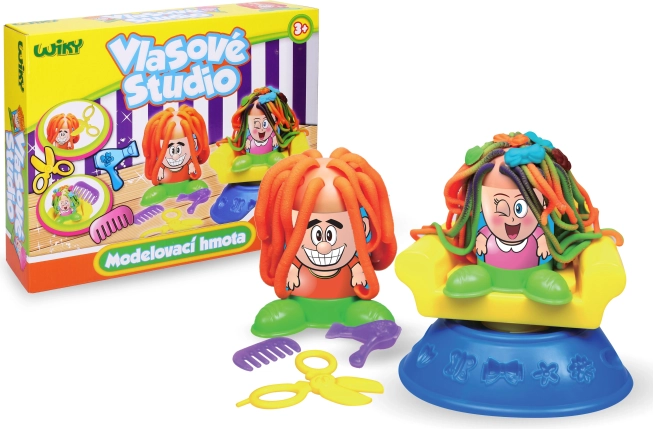 Gyurmázó készlet – fodrászstúdió (magyar csomagolás)