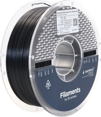 ABS filament High Speed 1,75 mm fekete 1 kg