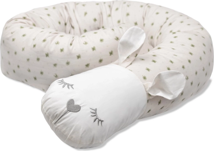 Vinter & Bloom Meadow szoptatós párna és rácsvédő Soft Sand