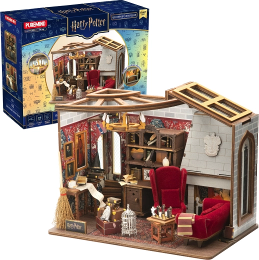 Puremind Harry Potter fa 3D puzzle – a Griffendél klubhelyisége