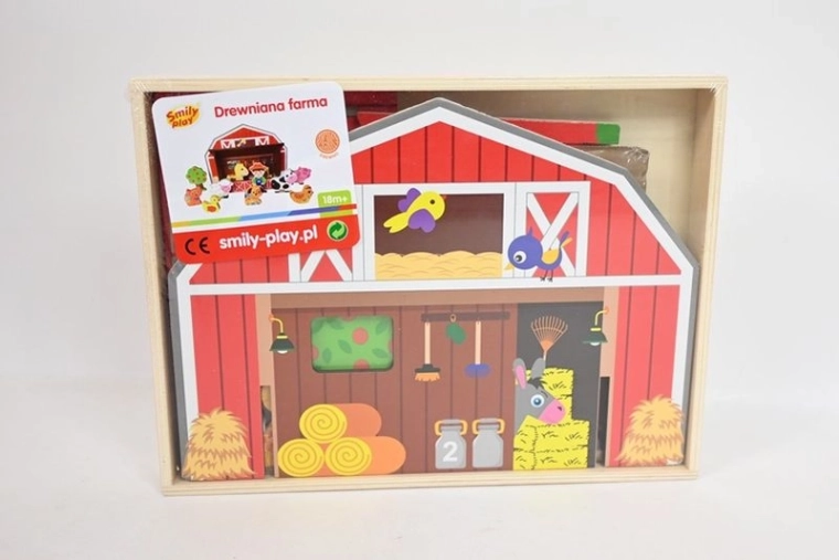 SmilyPlay fa farm pajtával és figurákkal