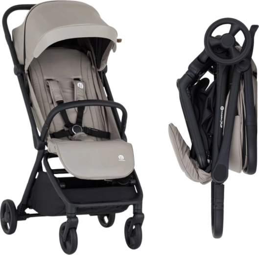 Petite&Mars sport babakocsi Flip Platinum Grey