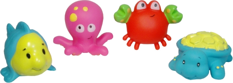 Fürdetős sípoló állatkák kisgyermekeknek