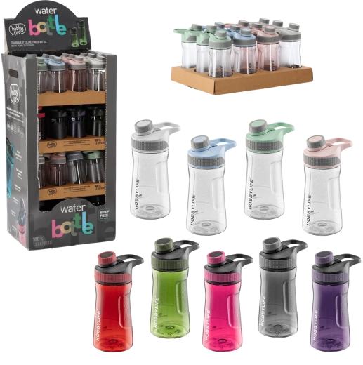 530 ml-es HOBBYLIFE vízpalack ergonomikus fogással