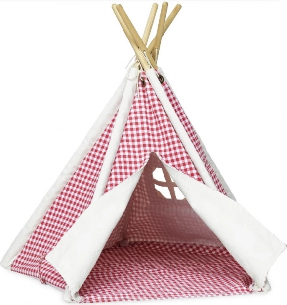 Mini tipi babáknak – kockás
