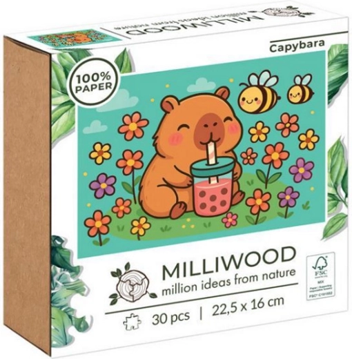 30 darabos puzzle – Kapibara bubble teával