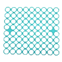 Puha mosogató rács 28 × 28 cm, műanyag, színmix