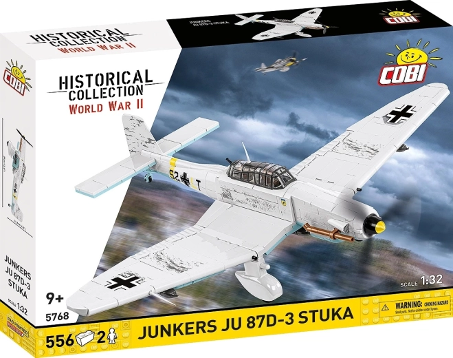 Junkers Ju 87 D-3 Stuka repülőgép építőkészlet – 556 elem