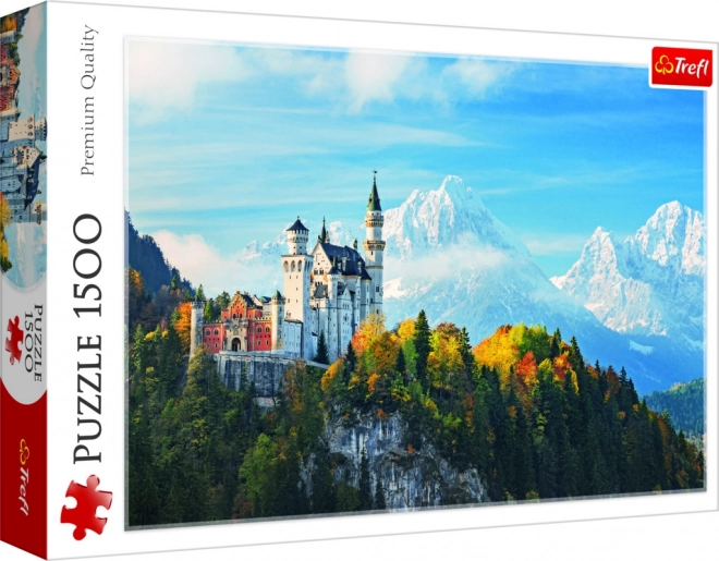 Trefl 1500 darabos puzzle – Bajor-Alpok