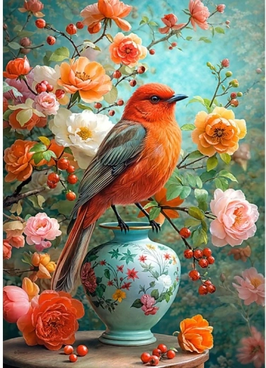 Cherry Pazzi puzzle Virágos melódia 1000 darab