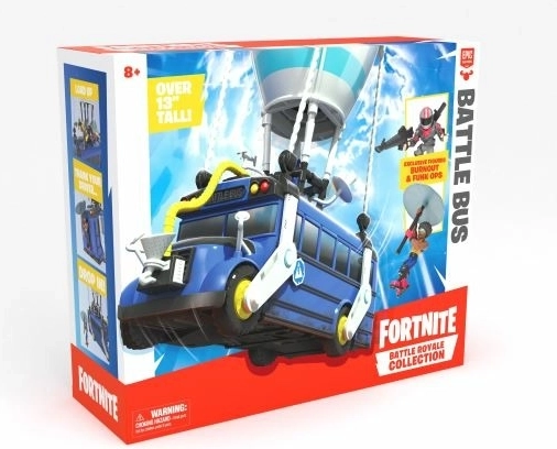 Fortnite Battle Bus figurákkal