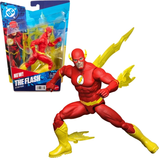 Mattel DC Comics The Flash figura 17 cm kiegészítőkkel