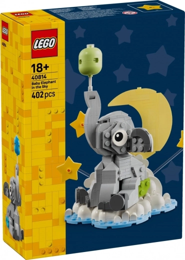 LEGO Iconic Elefánt a felhőn