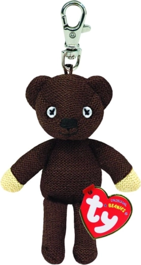 Mr Bean Beanie Babies kulcstartó - 1 db