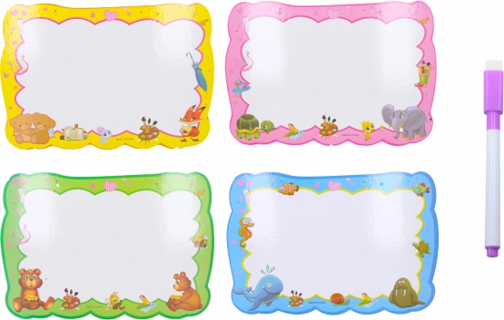 Törölhető tábla 25x35 cm markerrel