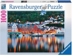 Ravensburger puzzle Bergen, Norvégia – 1000 darab