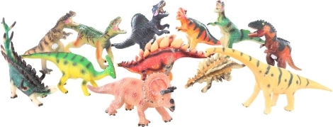 Interaktív elemes dinoszaurusz hangokkal, 19–30 cm
