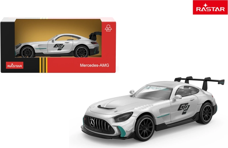 Rastar Mercedes-AMG GT2 1:43 ezüst fém autómodell