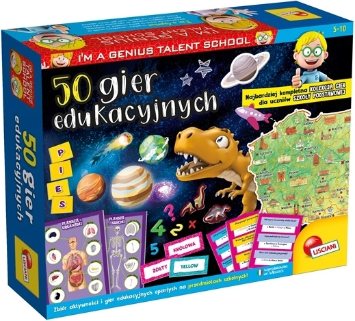 Lisciani I’m a Genius: 50 oktató játék
