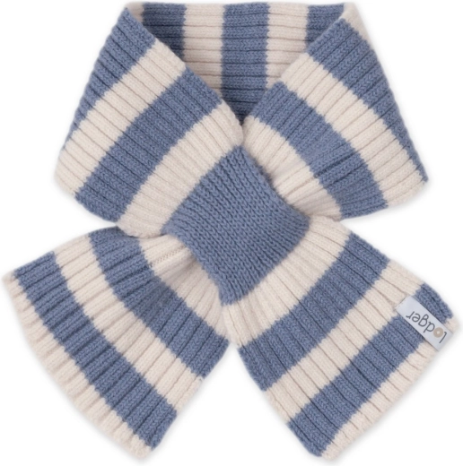 Lodger gyermek merinó sál stripe stone
