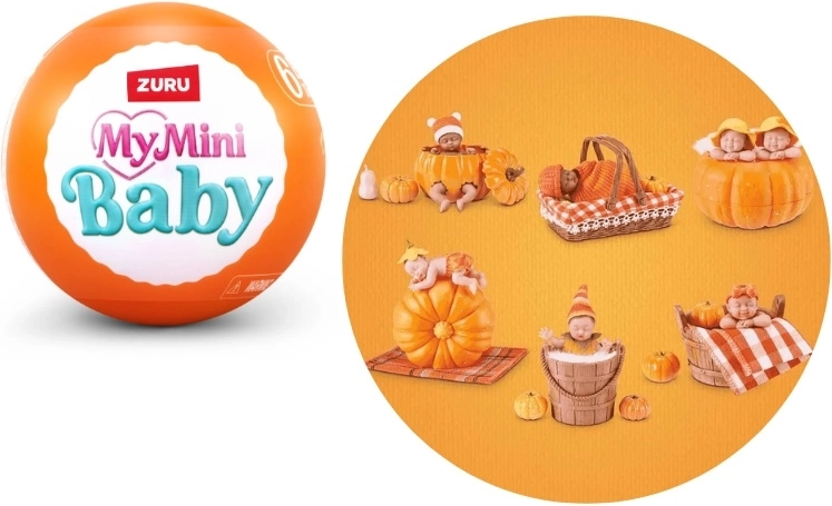 ZURU My Mini pumpkin patch – meglepetés kapszula - 1 darab