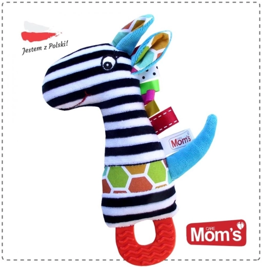 Sípoló játék rágókával Tymek 3hó+ Mom's Care