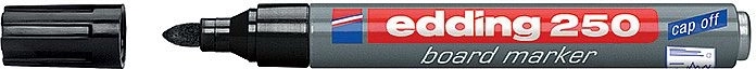 Edding 250 táblafilc fehér táblára, fekete