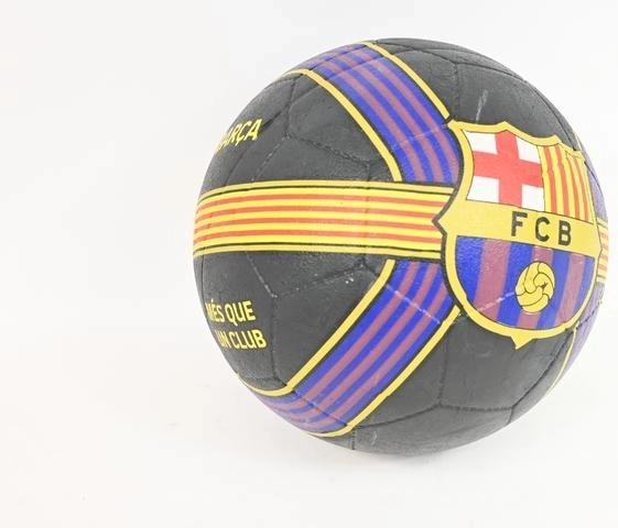 FC Barcelona blaugrana futballlabda senyera mintával