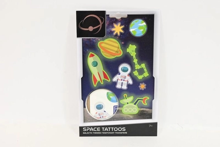 NASA ideiglenes tetoválás – űrbéli szett