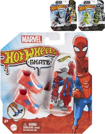 Mattel Hot Wheels Skate tematikus fingerboard szett gördeszkával és cipőkkel – 1 db