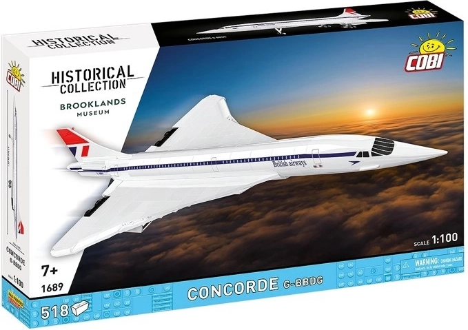 COBI Concorde G-BBDG építőjáték 518 darabos