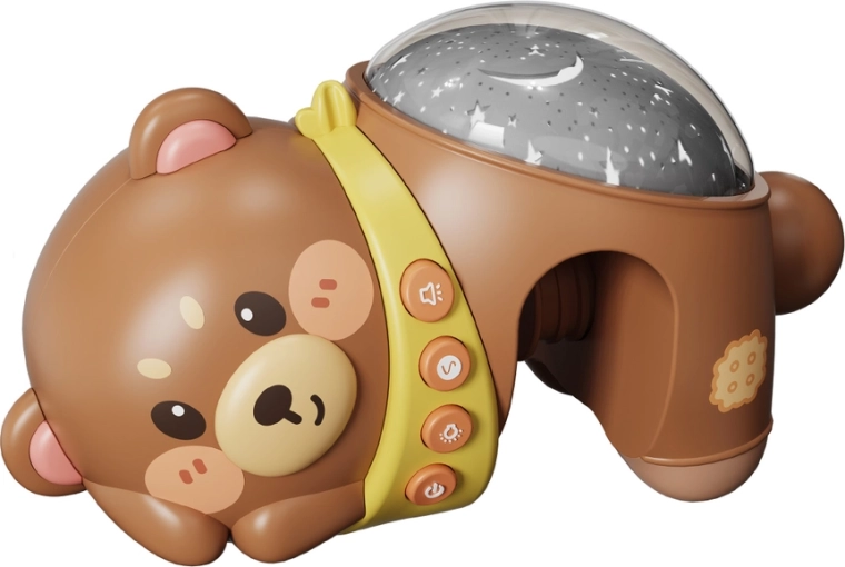 Chipolino Teddy Bear kiságyra szerelhető projektor dallamokkal