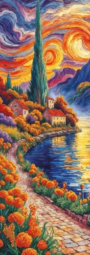Panorámás puzzle Ciprus felé 1000 darab ART PUZZLE