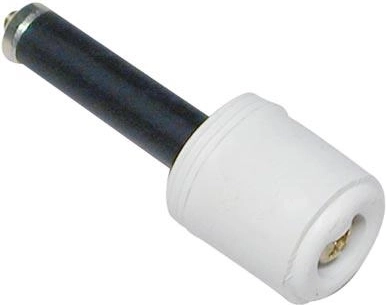 Fali henger alakú ajtóütköző, fehér, falra szerelhető (10 db)