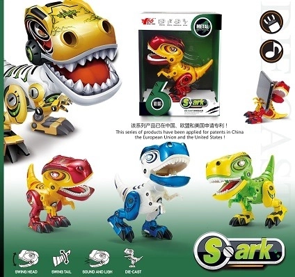 Interaktív T‑Rex dinoszaurusz SPARKYS fénnyel és hangokkal