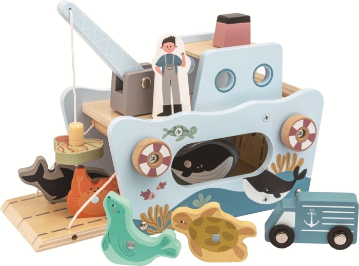 2Kids Toys mágneses halászhajó