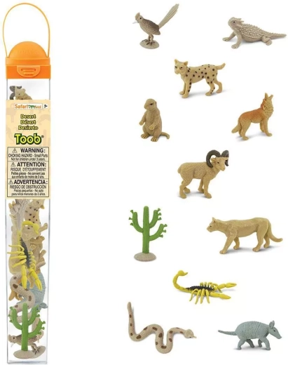 Safari Ltd. Toobs tubus – Élet a sivatagban