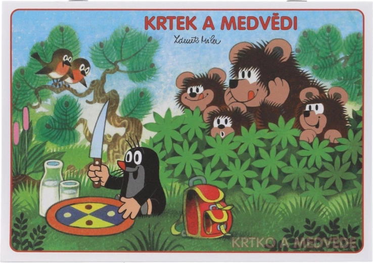 Kifestő A5 Vakond és medvék