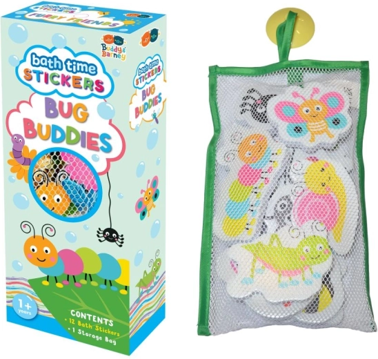 Buddy & Barney Rovarvilág – fürdőmatrica szett gyerekeknek
