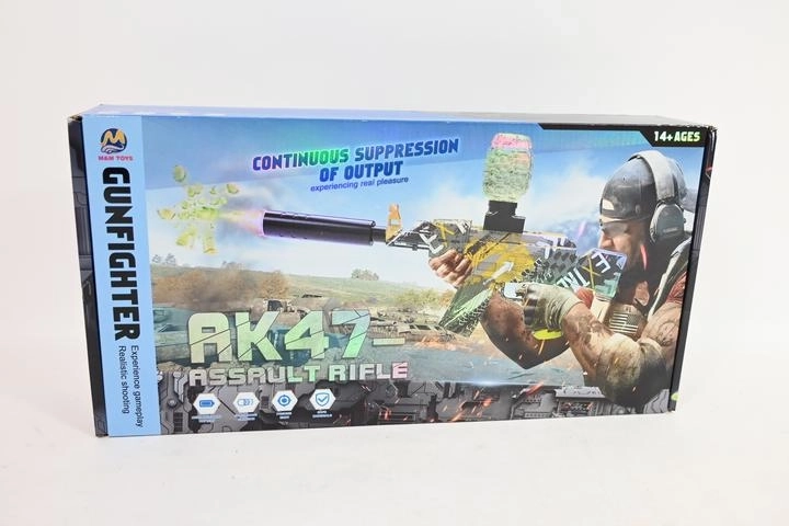Karabély vizes hidrogélgolyókhoz