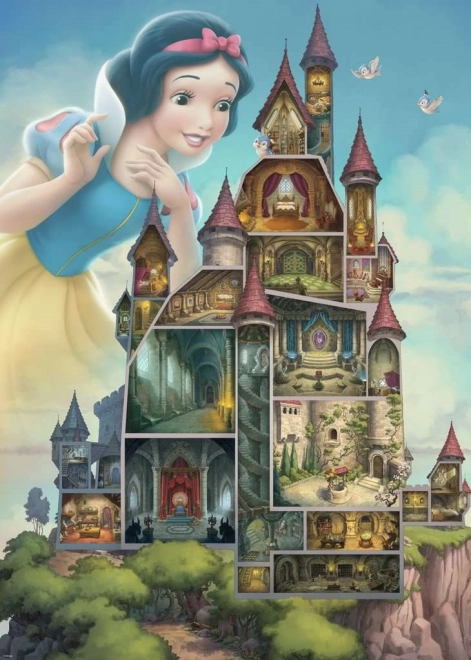 Puzzle Ravensburger 1000 db Disney Hófehérke