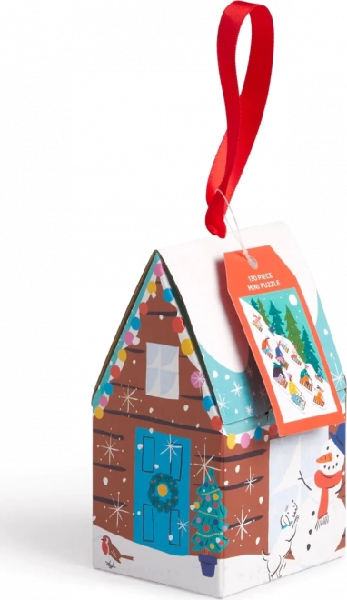 Mini Puzzle Szánkózás - 100 darabos