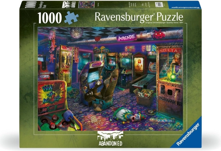 Ravensburger puzzle Abandoned: elhagyatott játékszoba 1000 darab