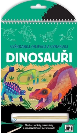 Kapard le, fedezd fel, színezd ki – dinoszauruszok