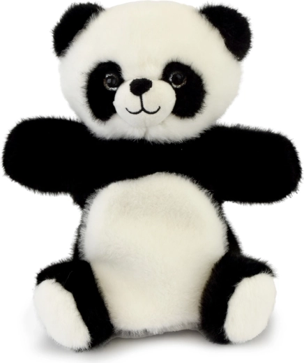 Histoire d’Ours plüss kézbáb panda 24 cm