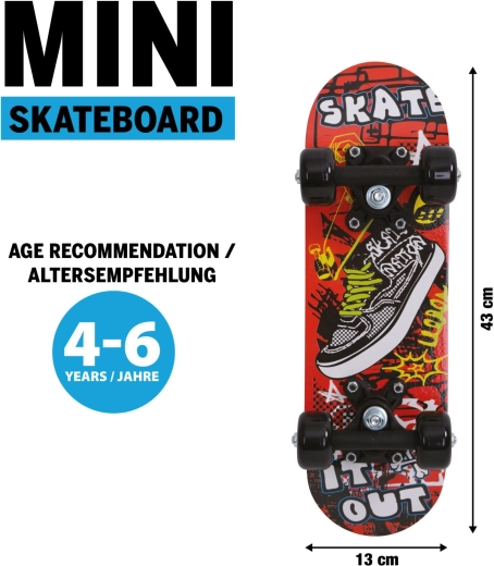 Schildkröt mini gördeszka skate it out 17"