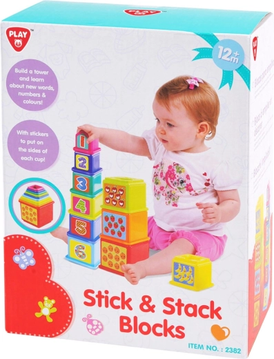 PLAYGO építőkockák 12 hónapos kortól