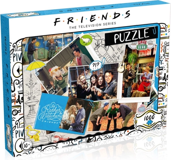 1000 darabos FRIENDS Scrapbook puzzle