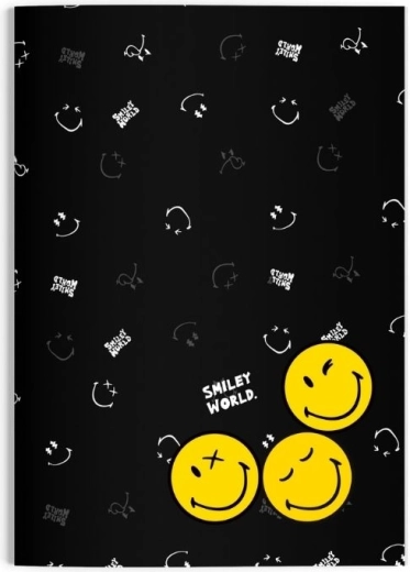 A4-es vonalas füzet Smiley World